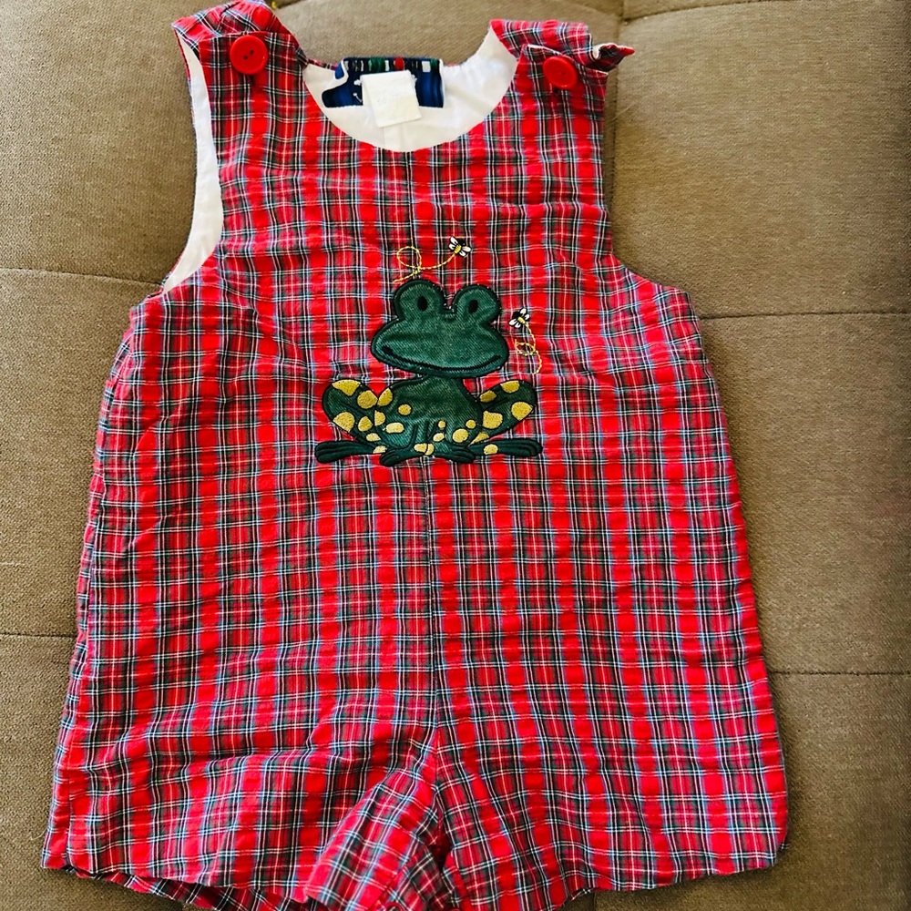 Boys 18 month Samara Frog Romper